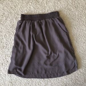 Grey skirt